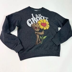 Marvel Guardians Of The Galaxy Mine Groot
Dark Gray Sweatshirt - Medium